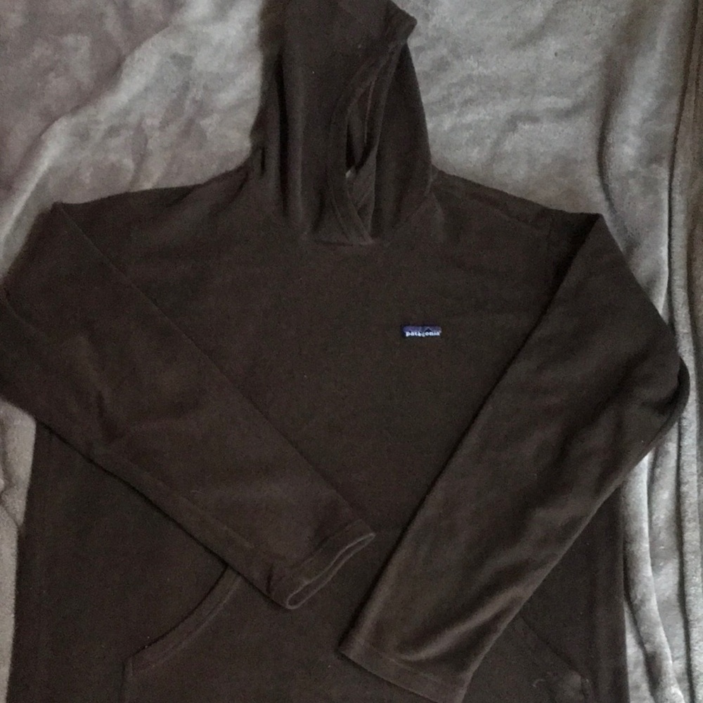 Patagonia (brown fleece) hoodie